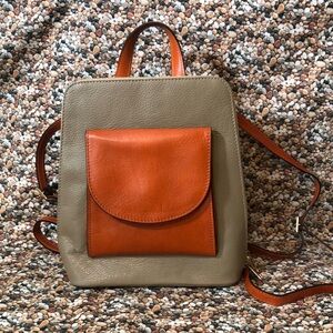 Divina Firenze Italian Leather Backpack
